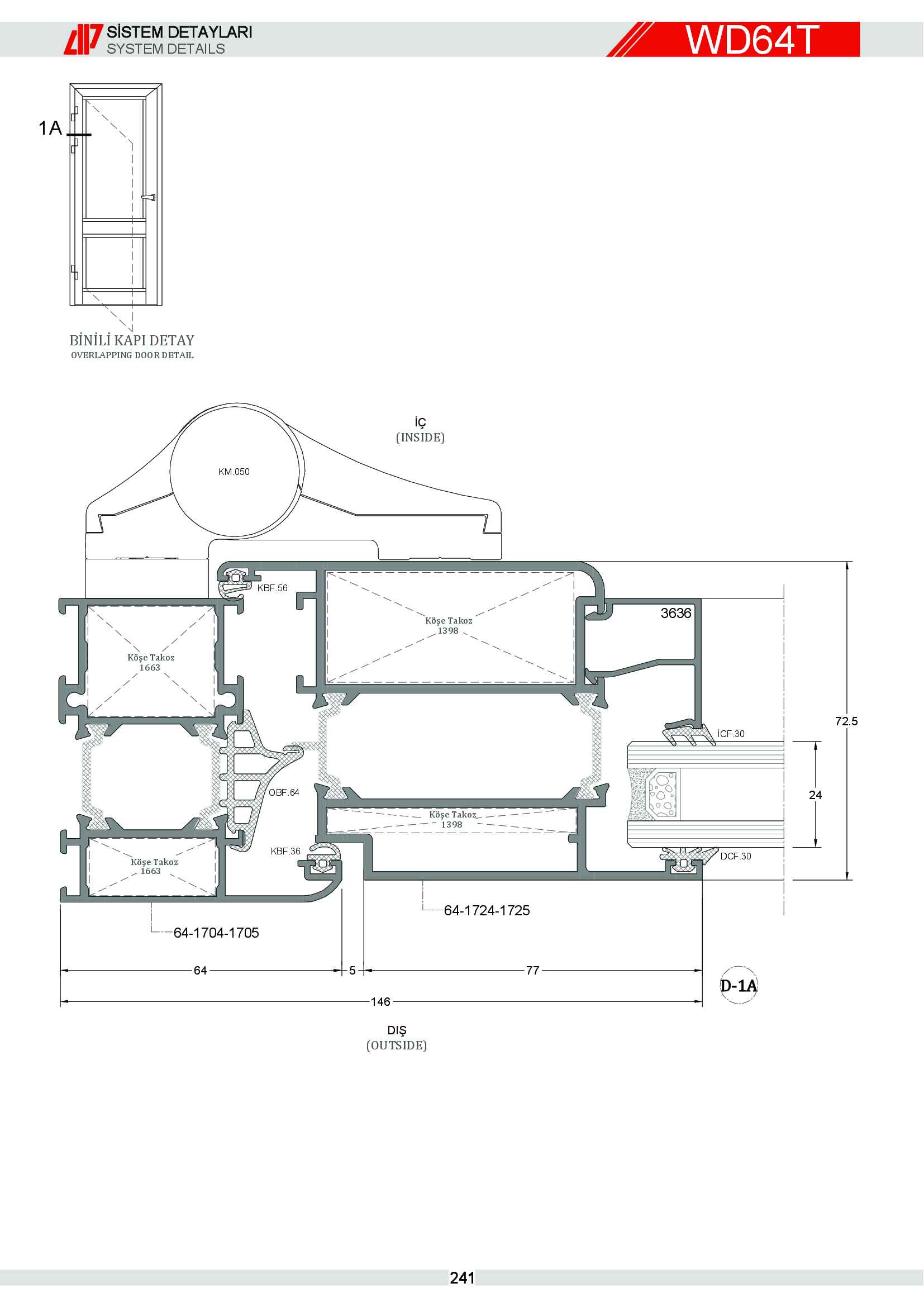 S 64 Yalıtımlı Alüminyum 83